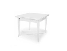Table Rabattable Blanc Matt