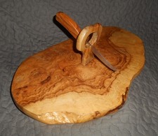 Grand Plateau à Fromage en Bois d'Olivier démontable
