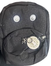 Kipling Backpack Color Black with Monkey Keychain