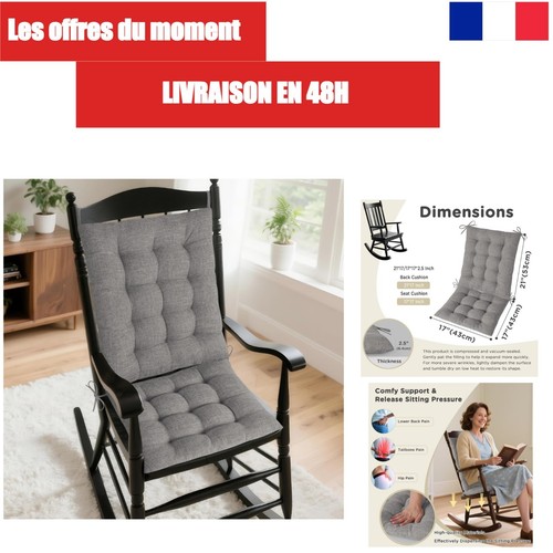 Coussins chaise bascule - de,
