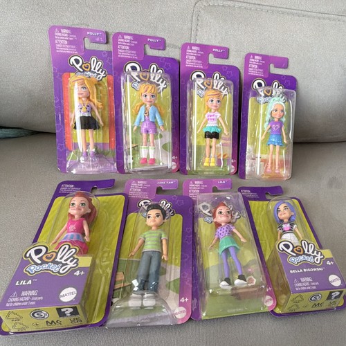 Mattel polly pocket lot 8 - polly,