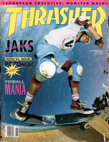Thrasher skateboard magazine - thrasher,