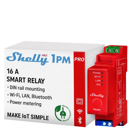 Shelly pro 1pm wlan bluetooth - wlan,