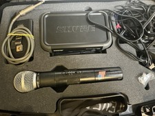 SHURE PGX4 L5 644-662 MHz Wireless Microphone Receiver  With Sm58 Lx2 Wireless