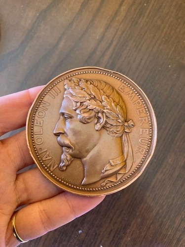 Médaille cuivre napoléon - médaille, iii