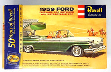 FORD FAIRLANE 500 SKYLINER 1959  REVELL 1:25 AUTHENTIC KIT SCELLE SEALED RARE