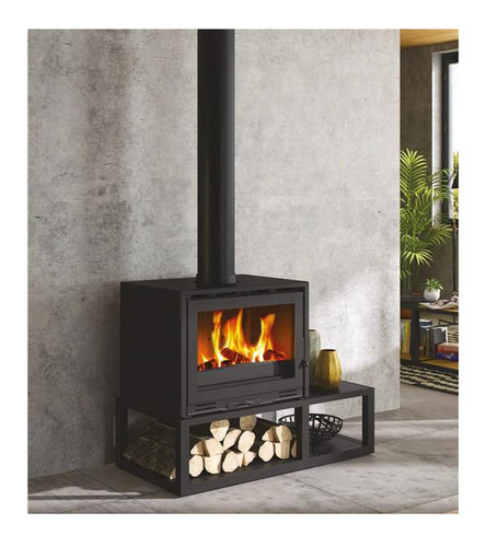 Godin poêle bois 7kw noir - à,