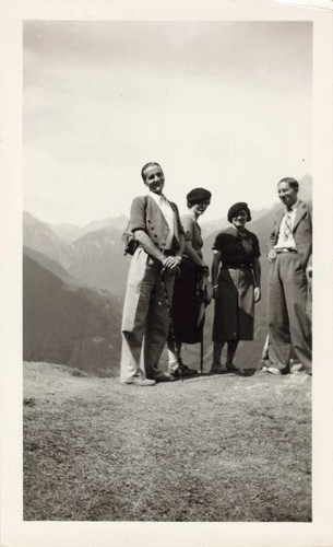Ancienne photographie groupe - ancienne,