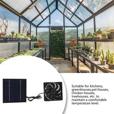 10W Solar Panel Fan Kit Solar