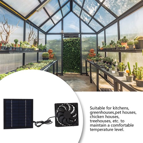 10w solar panel fan - kit,