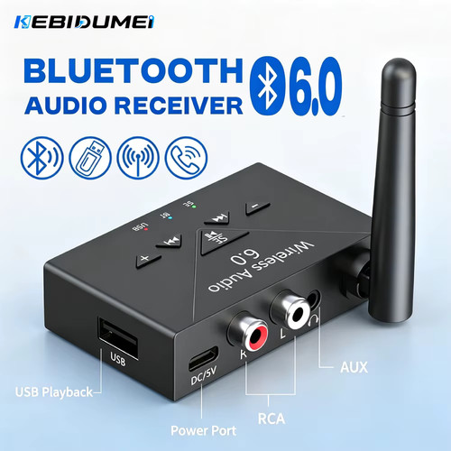 Récepteur bluetooth aux - bluetooth, 6.0