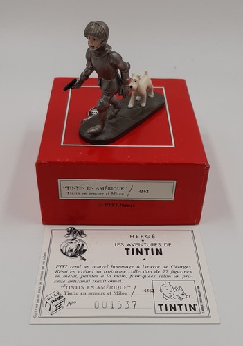 Figurine tintin amérique - tintin,