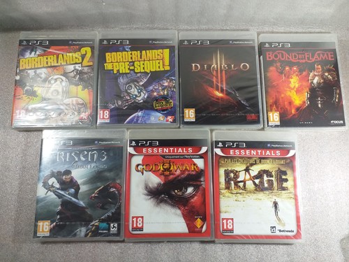 Lot jeux ps3 - 7, neufs