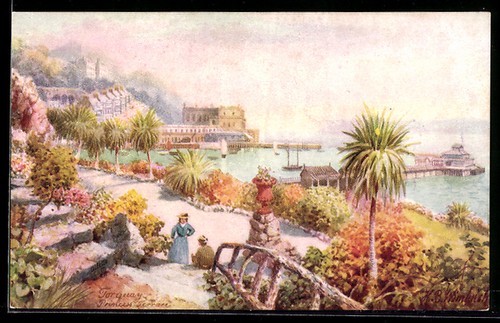 Carte postale artiste - carte,