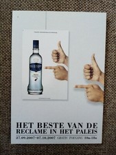 ERISTOFF VODKA ADVERTISING POSTCARD 