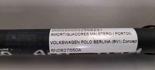 6n0827550a verin coffre - 6n0827550a, de