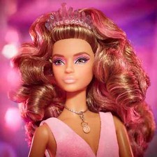Barbie Signature Barbie Crystal Fantasy Collection Rose Quartz Doll NRFB