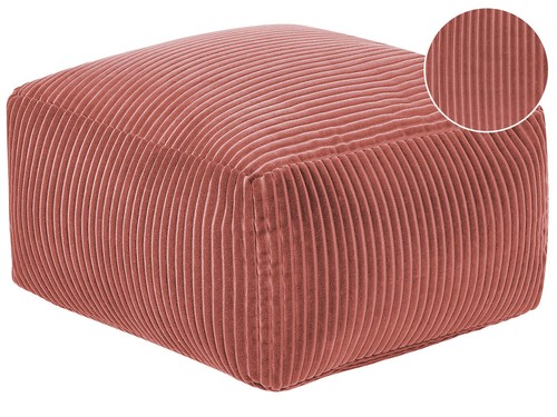 Pouf ottoman rectangulaire - pouf,
