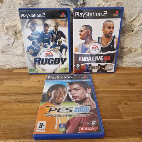 Lot jeux ps2 cib sport - lot,
