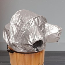 Seau de bain de pieds avec hotte, bassine trempage pour pédicure,