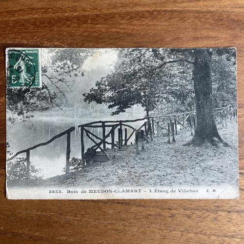Postcard cpa bois - cpa,