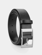 Ceinture Homme Noire Cuir PU