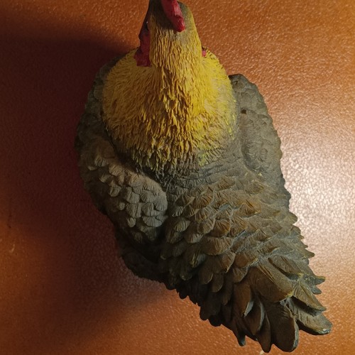 Figurine décorative poule - , en
