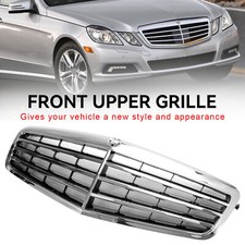 Chrome Front Grille Grill Pour Mercedes-Benz E Class W212 E350 E550 10-13 FR