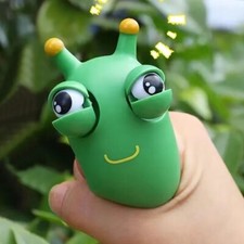 Squishy Eye-Popping Worm Squeeze Toy Stress Reliever Creative Decompression Toy