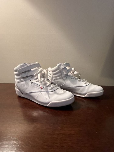 Reebok freestyle white - reebok, hi