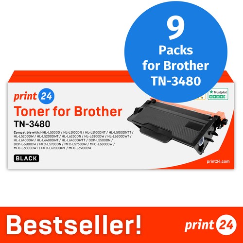 Toner brother tn3480 noir - toner, 9