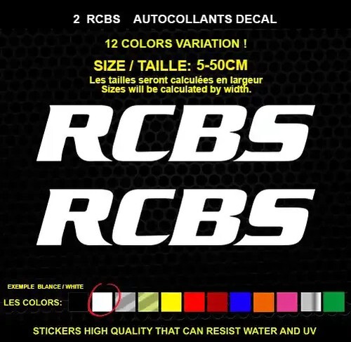 Rcbs autocollant - 2,