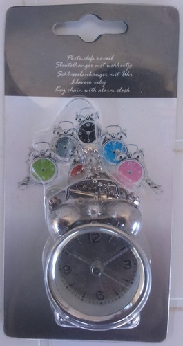 Porte clé horloge réveil - porte-clé, horloge/réveil