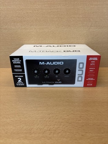 Audio track duo interface - m-audio,