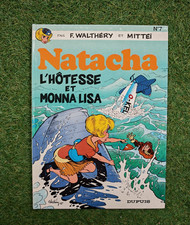 BD Natacha L'Hotesse et Monna Lisa ! Dupuis Walthery n°7 Bandes dessinées