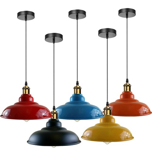 Abat jour industriel vintage - abat-jour,