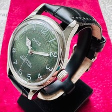 ORIS Vintage Men's Watch Swiss Mechanical Hand-Wound 35mm Leather Strap