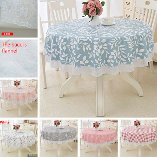 Nappe ronde dentelle - ronde, en