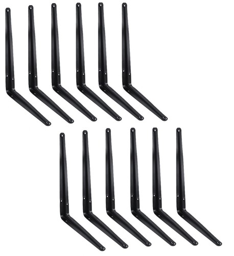 12x coin étagère noir - 12x, d'Étagère