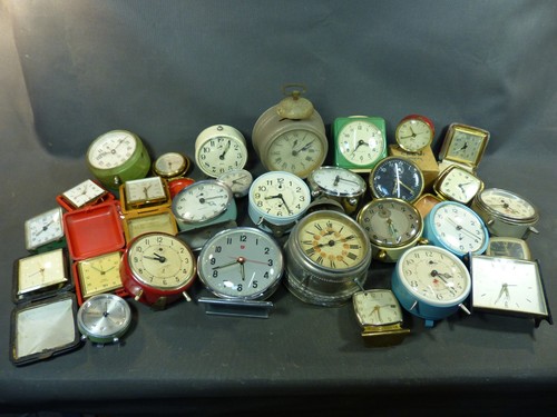 Lot anciens réveils - 29,