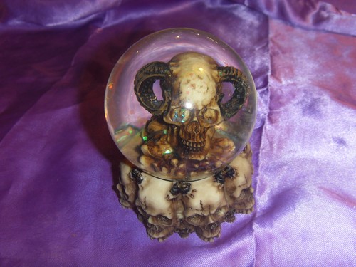 Ancienne boule neige - boule,