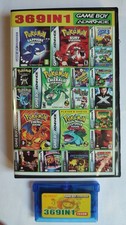 Cartouche 369 jeux en 1 compatible GameBoy Advance GBA GBA SP neuve avec Blister