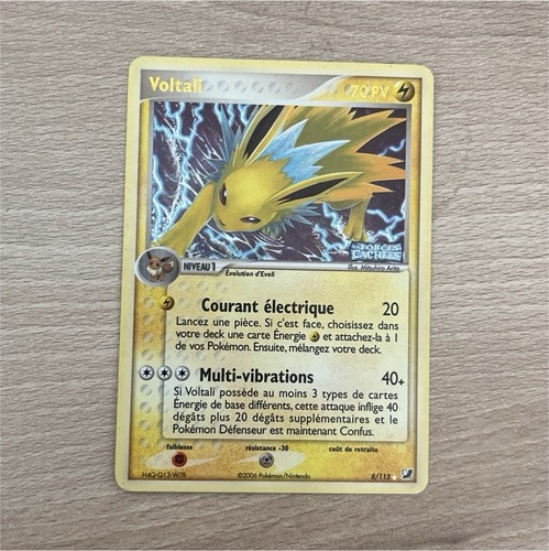 Carte pokémon voltali 8 - pokémon,