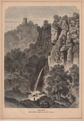 Burg nideck château - nideck,