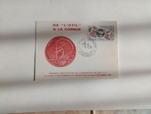 Carte postale 1er jour de - postale,