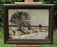 Paysage D'Hiver Avec Route Et