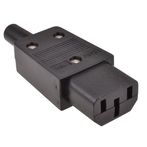 Iec c13 femelle - c13, inline