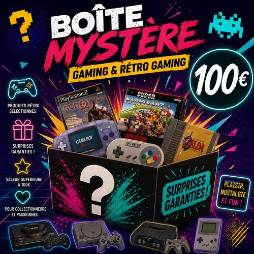 Boîte mystère 100 gaming - mystère,