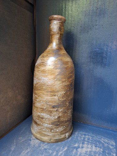 Vase bouteille signé - bouteille,