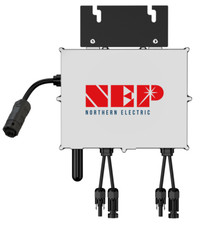 Micro onduleur 800W / 600W étranglement balcon installation solaire Wifi NEP ...